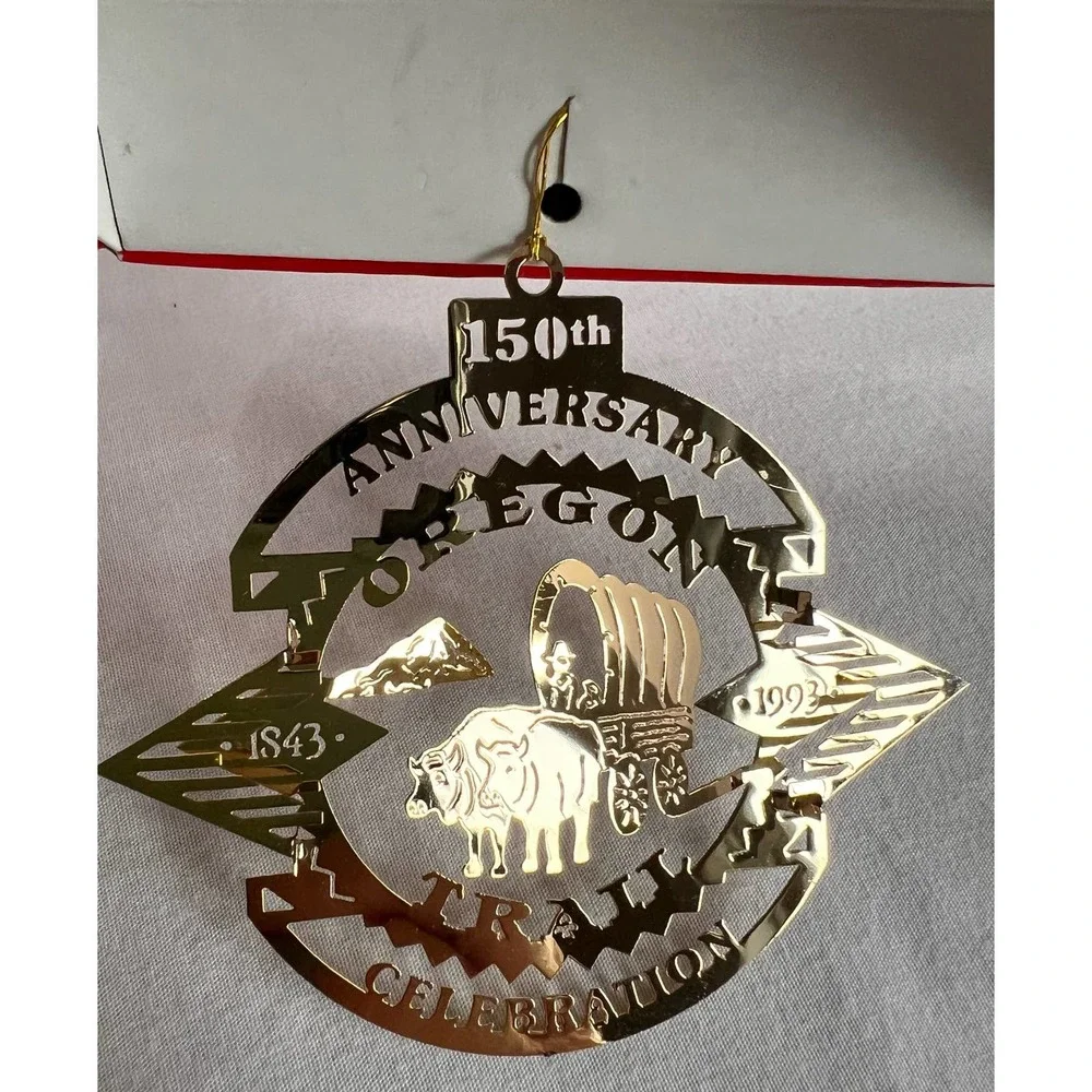Oregon Trail Celebration 150th Anniversary Ornament‎ - Picture 5 of 6